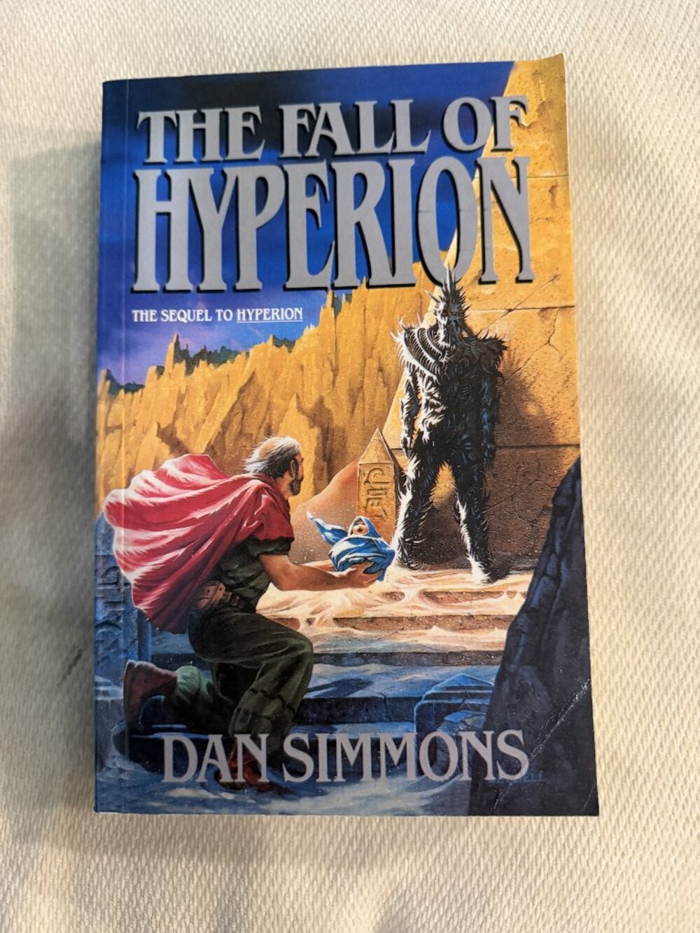 The Fall of Hyperion, Dan Simmons, Doubleday paperback